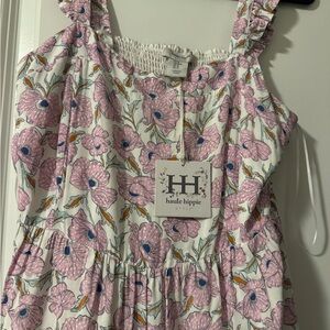 Haute Hippie Pink and White Floral Dress